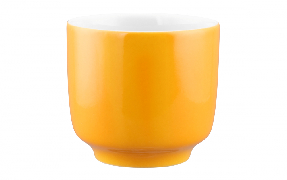 Sento - Pure Colors Mango Orange - Cappuccinoobertasse ohne Henkel 0,30l